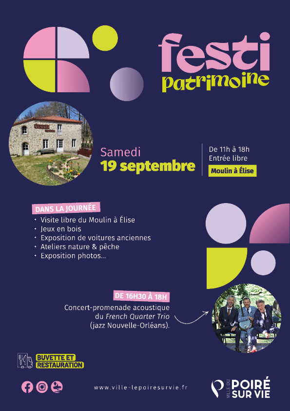 Affiche festi patrimoine 2026
