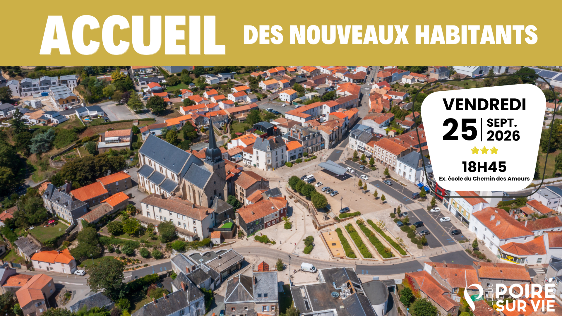 Bandeau événement accueil des nouveaux habitants