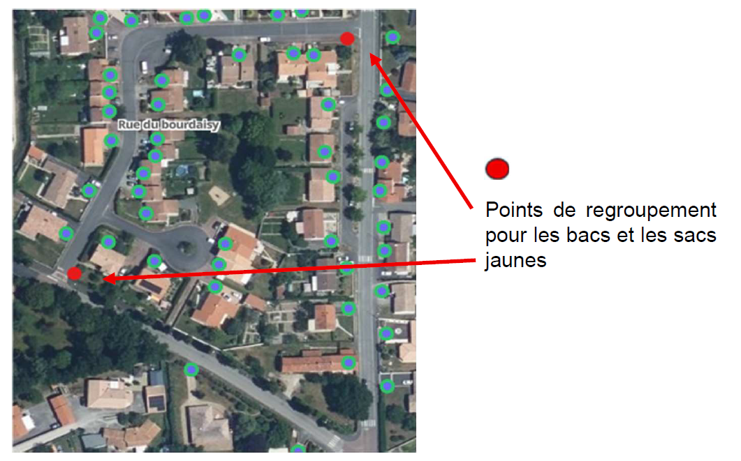 bourdaisy travaux poubelles