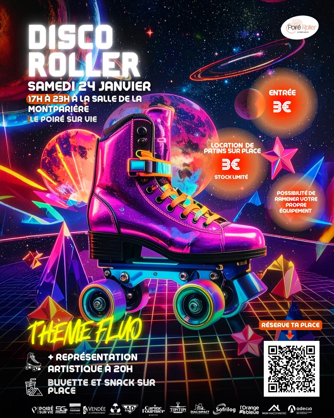 disco-poire-roller