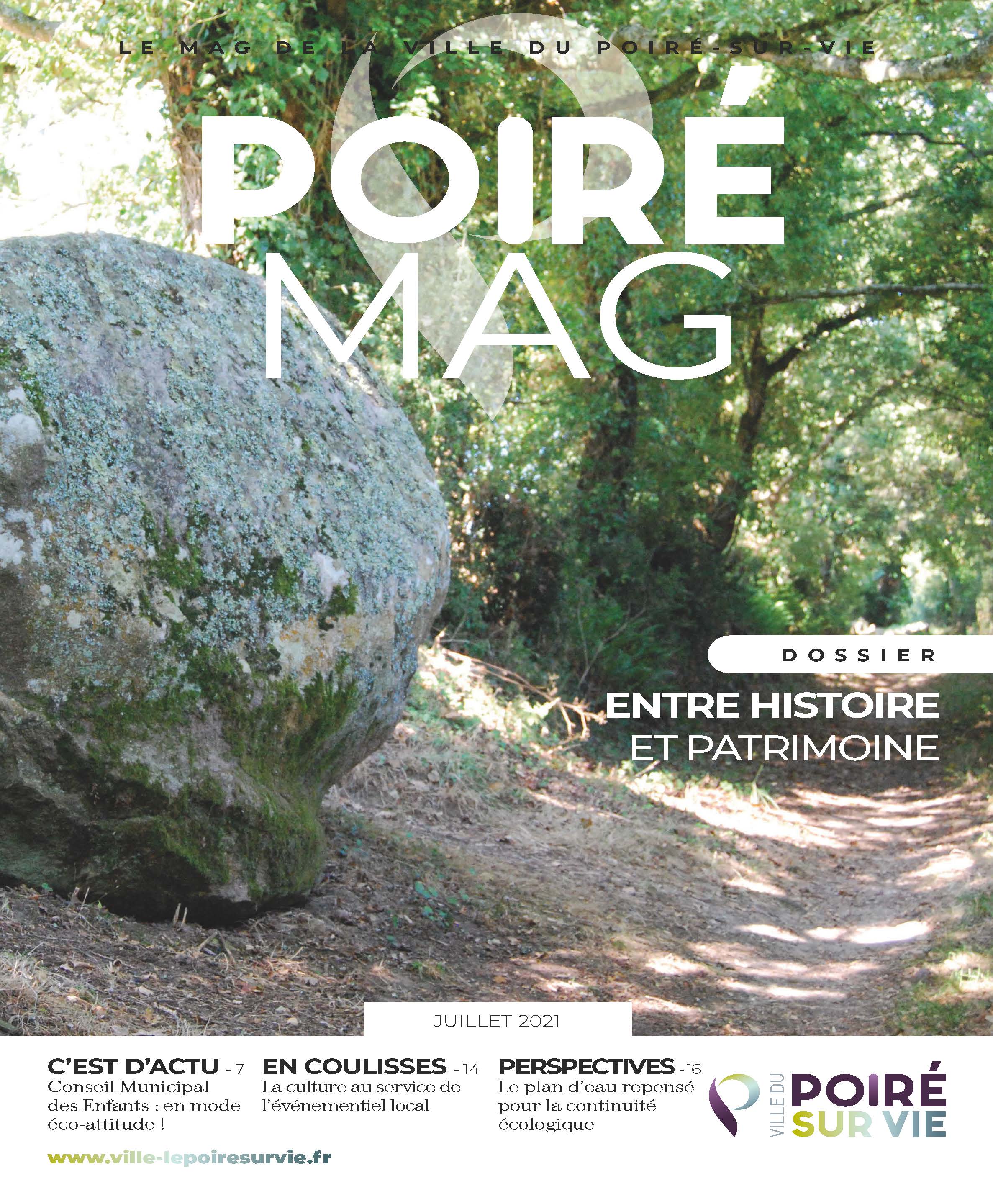 Poiré Mag Juillet 2021 - Couverture