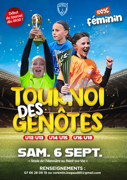 AFFICHE A4 Tournoi des Genôtes